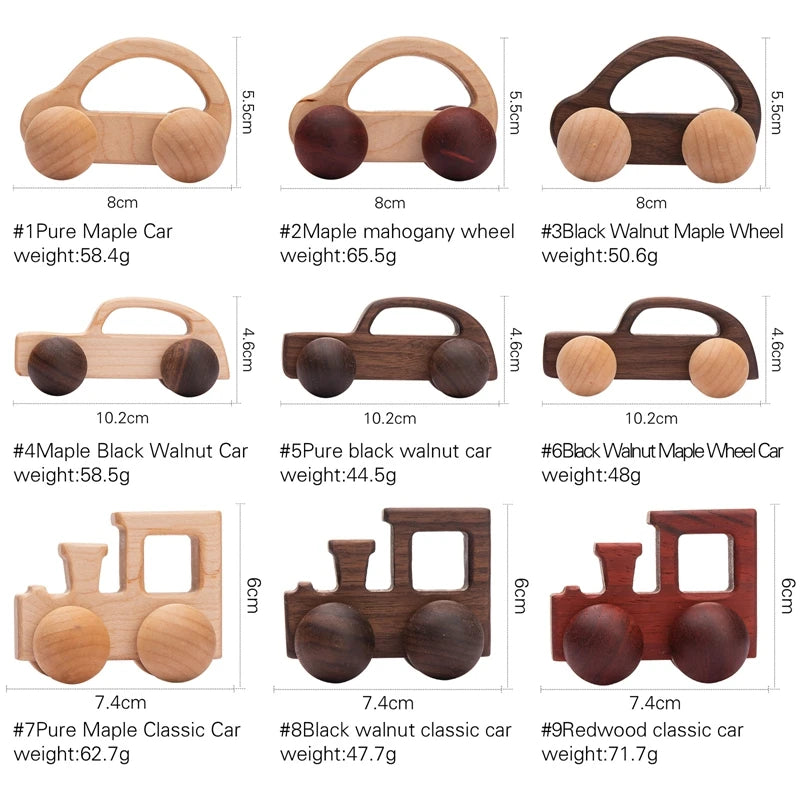 Baby Wooden Cars