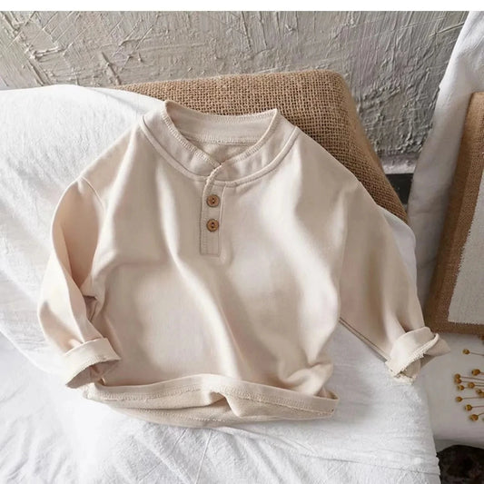 Casual Long-Sleeved T-shirt Spring