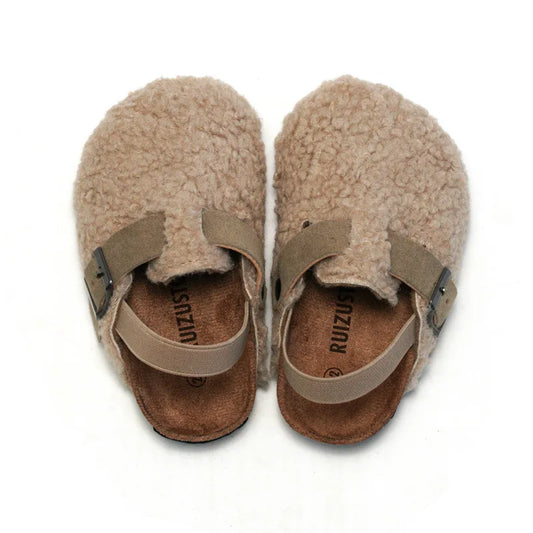 Faux fur Sandals