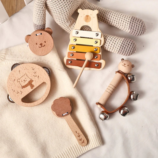 Kids Wooden Musical Instruments